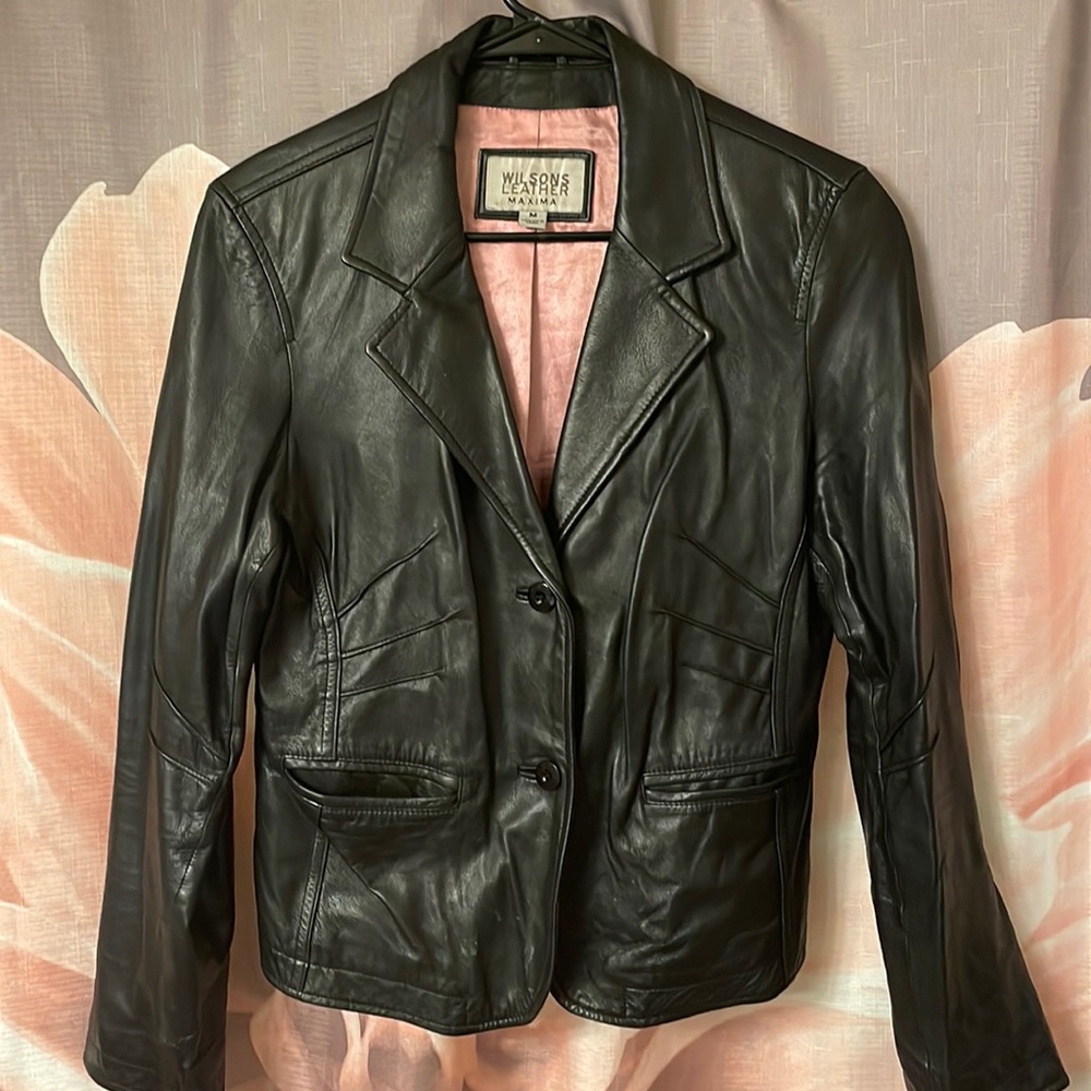 Wilson leather coat